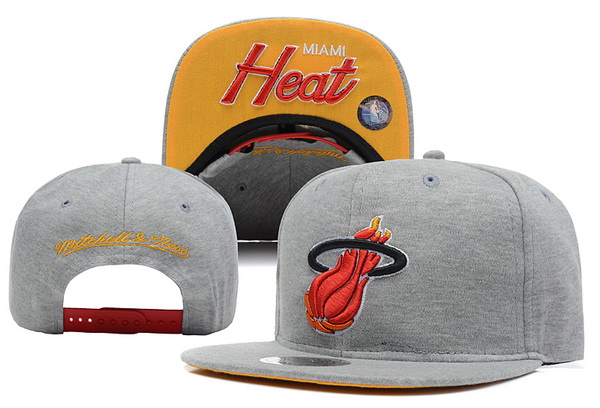 NBA Miami Heat MN Snapback Hat #85